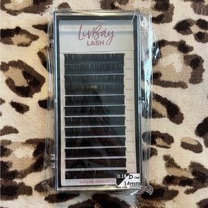 LivBay Lash - D Curl, 14mm, 0.18